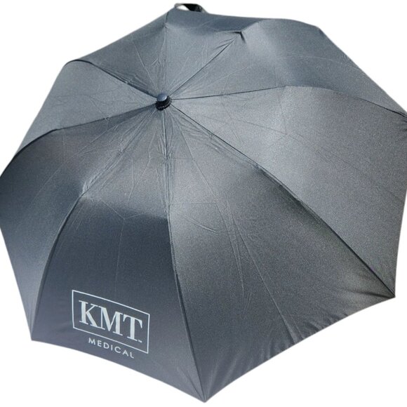 Stromberg Black Compact Umbrella With Subtle Medical Logo, New Old Stock W Tags - Picture 2 of 8
